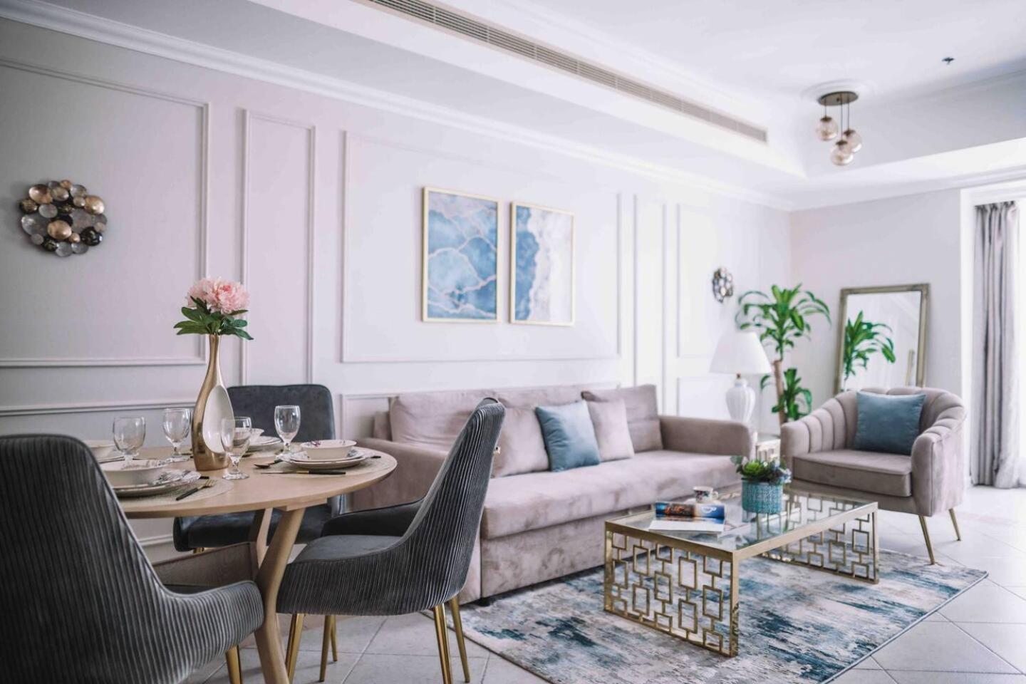 Sea & Palm View Elegant 1 Bedroom Apartment Dubaj Exteriér fotografie